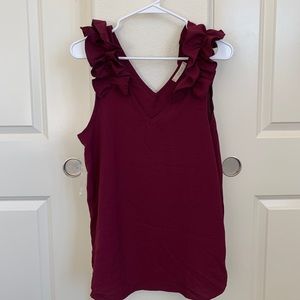 Entro maroon blouse